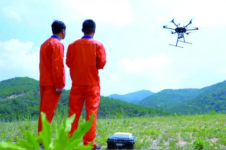 永福无人机倾斜摄影巡检拍摄